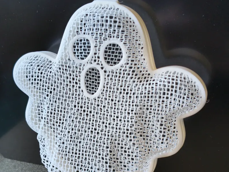 Thermoform Ghost Candy Container