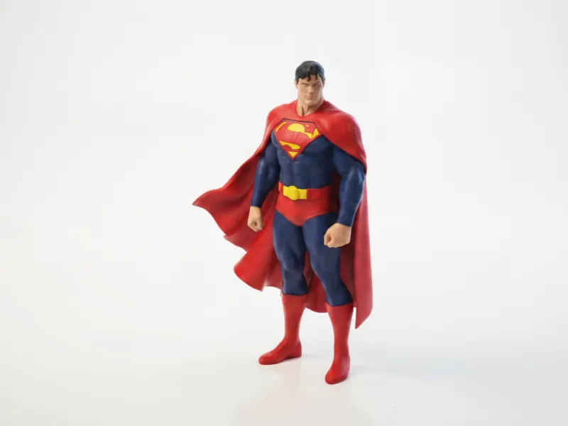 Statuetta di Superman, Eroe DC Comics, Stampabile in 3D