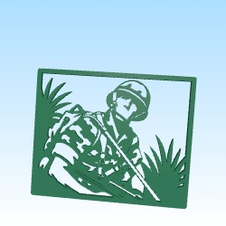 Legion Kolwezi remember wallart