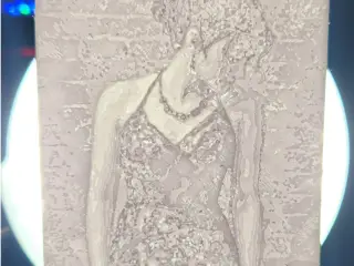 Elegant Oil Portrait