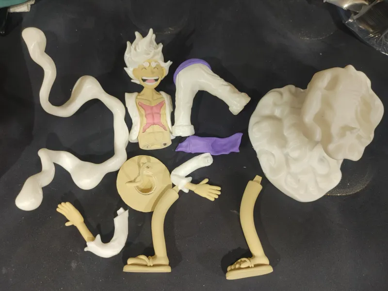 luffy gear 5 nika joyboy multi parts corrected