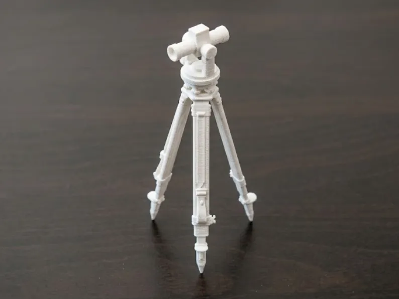 Surveying Tripod with Theodolite