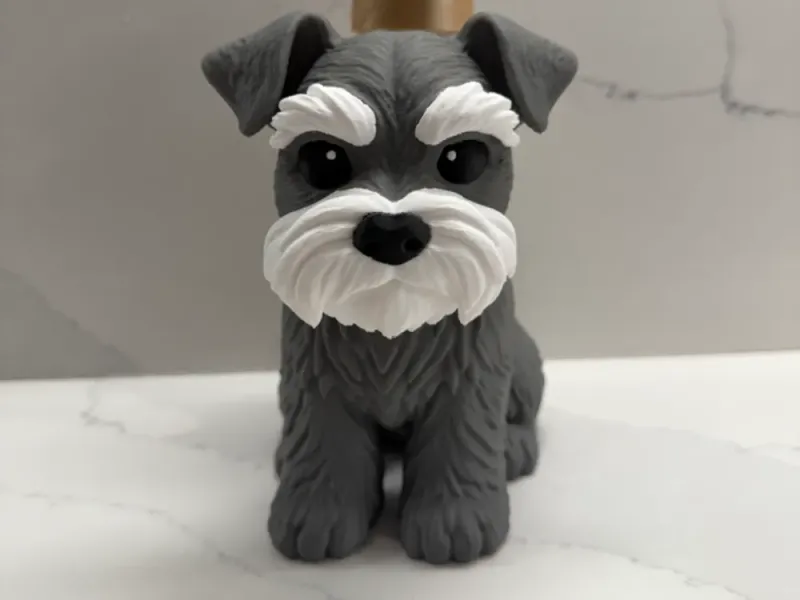 schnauzer bbw soap holder