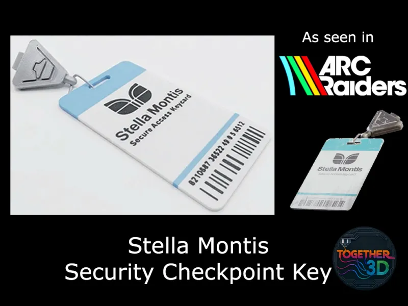 Stella Montis Security Checkpoint key card