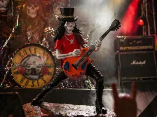 Skeleton Rock Star