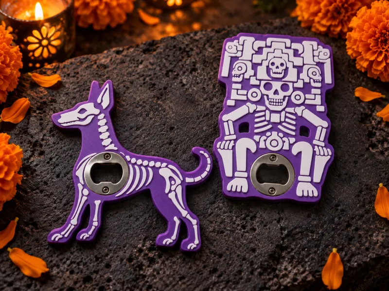 Xolo & Mictlantecuhtli Bottle Openers | Día de Muertos 2026