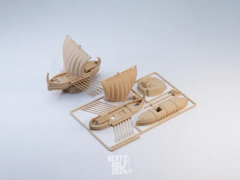 Kit Card Nave da Battaglia Romana