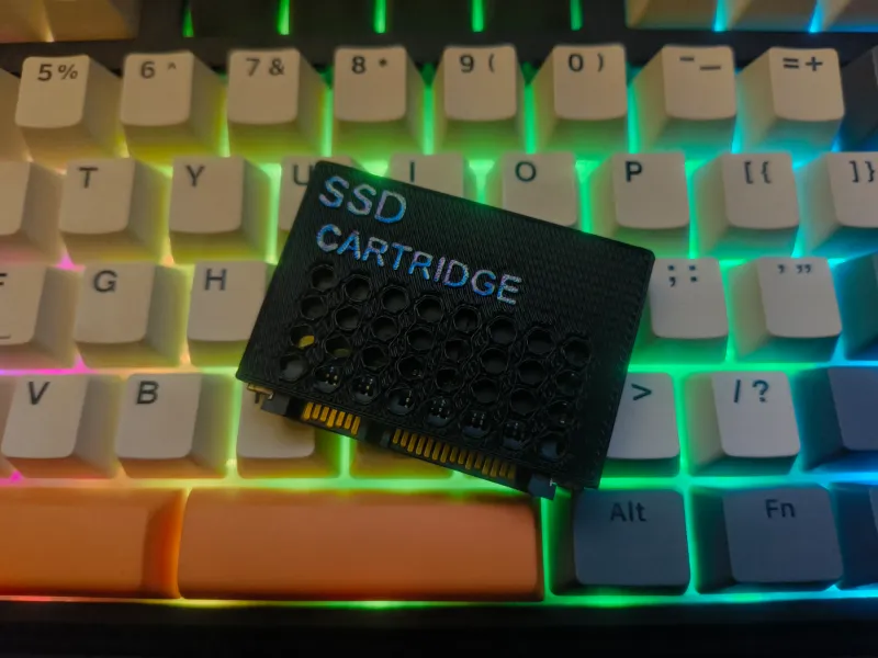 Ssd samsung evo 128gb conversion kit/case to cartridge