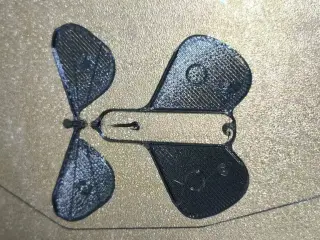 Rubber Band Powered Flying Butterfly