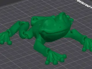 Articulated Print-in-Place Frog – No Supports Needed