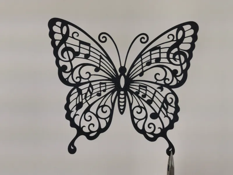 Musical Butterfly Wall Art