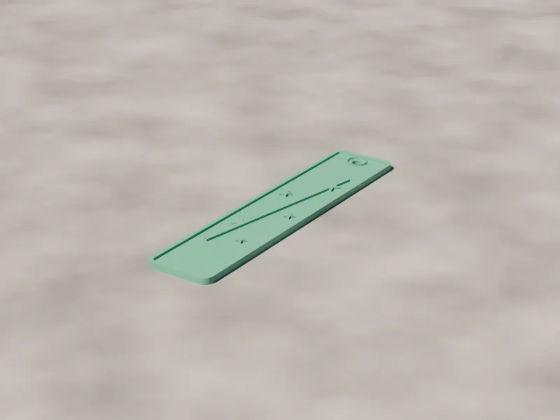 Wizarding Bookmark - Wand and Stars