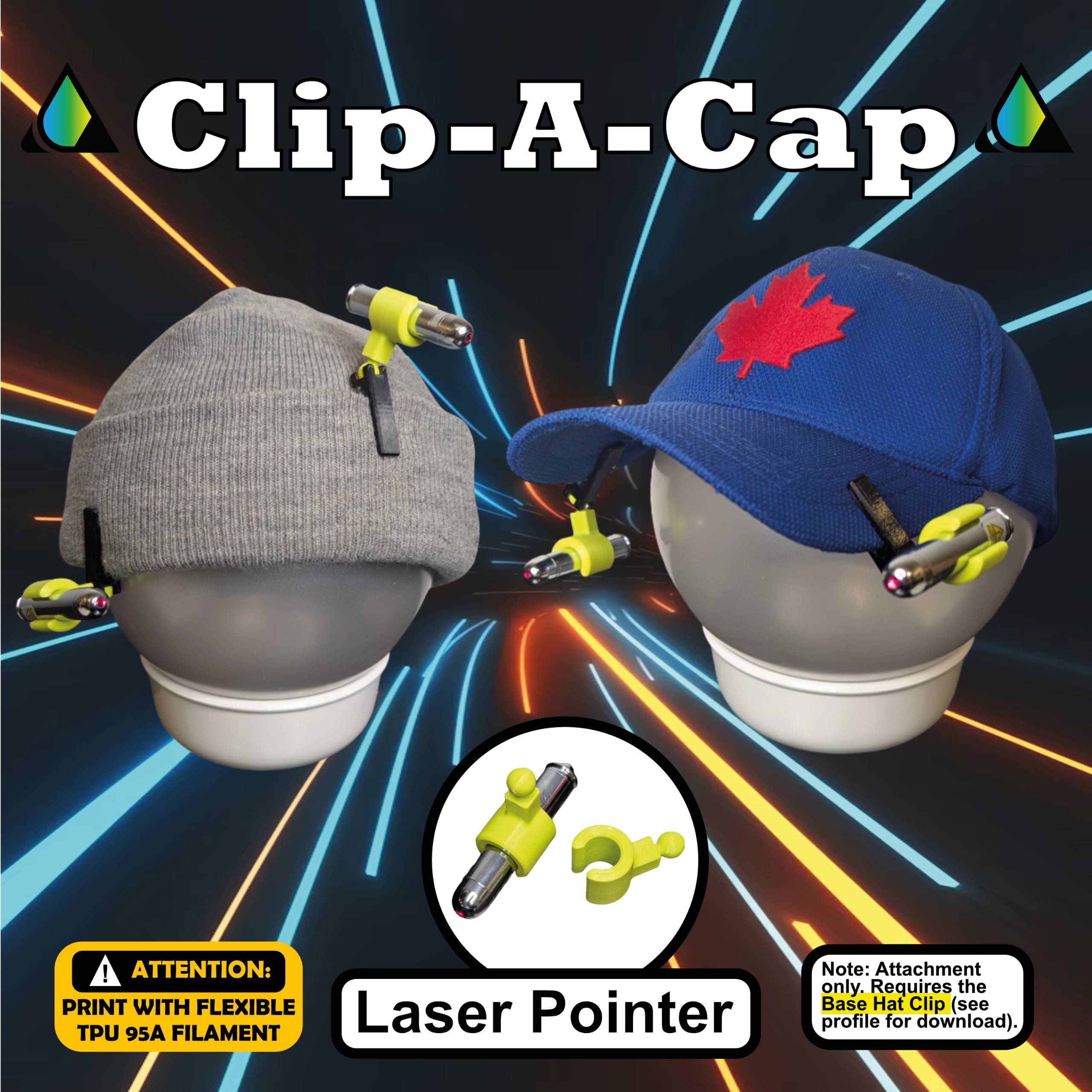 Clip-A-Cap (Laser Pointer)