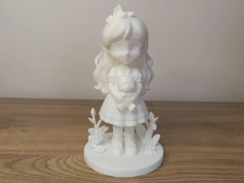 Princess Paintable Figure | 3D Printable Fantasy Figurine