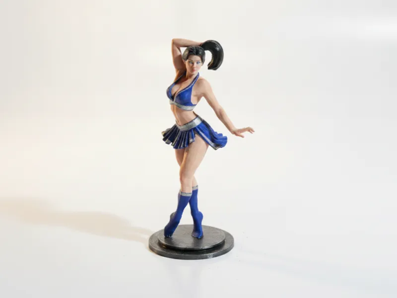 スパルタのバレリーナフィギュア 女性フィギュア 3Dプリント可能