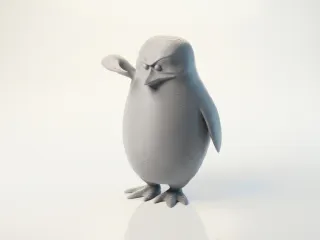 Kowalski Penguin Madagascar Figurine 3D Printable