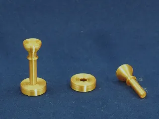 Filament tube attachment cap