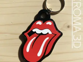 The Rolling Stones keychain - multicolor