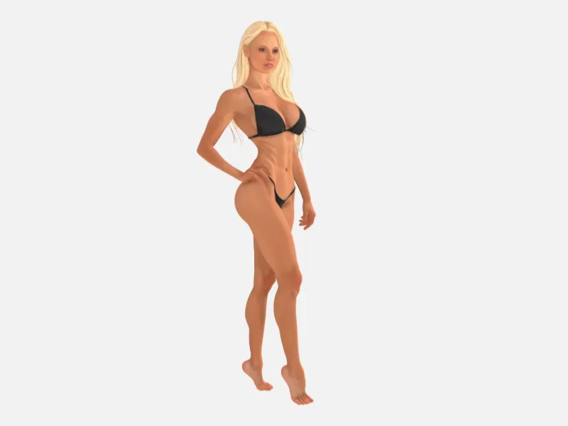Woman in Bikini 2 