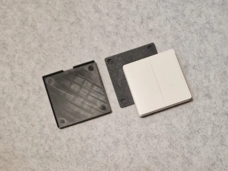 Magnetic Wall Mount for Aqara Wireless Switches (single)