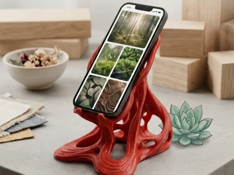 Suporte Orgânico para Celular