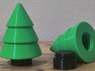 Christmas Tree Container/Secret Compartment