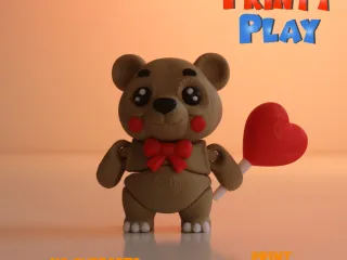Cute mini flexi bears