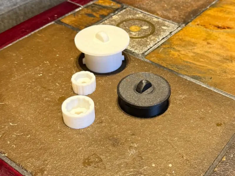 Uma coleção de várias peças para liquidificador e mixer