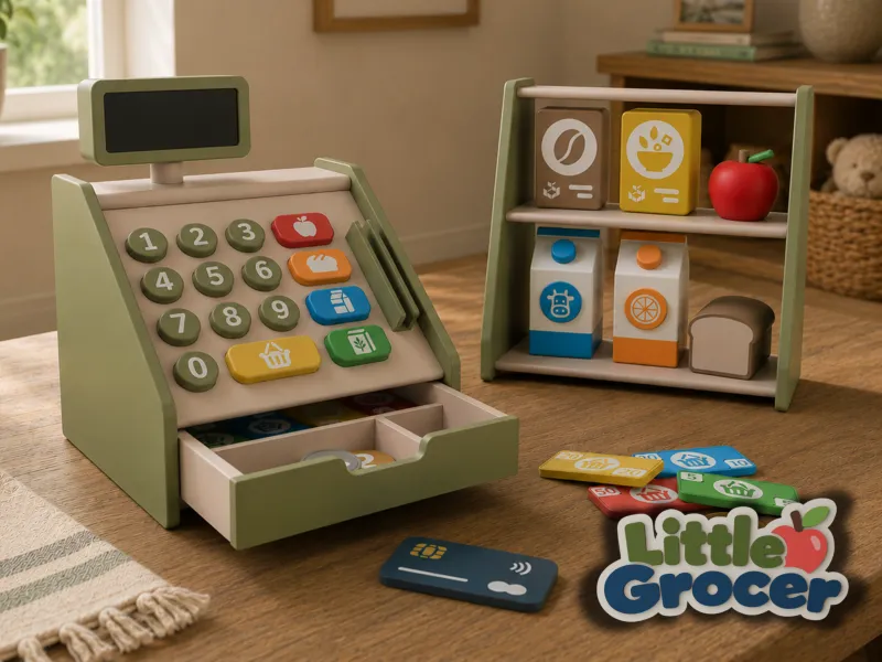 Little Grocer | A Pretend Grocery Store Playset | CFS