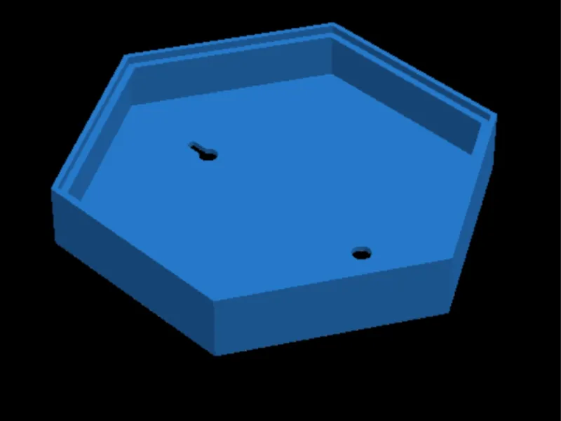 cadre hexagone 