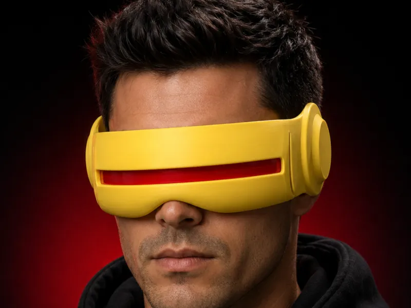 Cyclops eyes visor