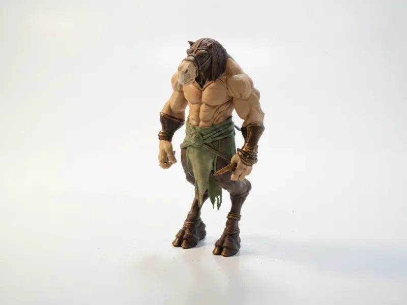 Jacked Horseman Figurine Animals 3D Printable