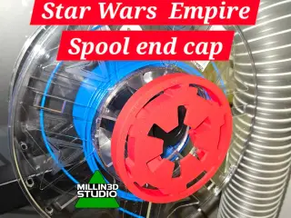 Star Wars Empire Logo Filament Spool Holder End cap K2s