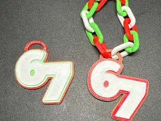 Elf 67 Pendant and Chain