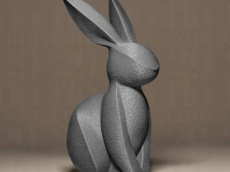 Figura Elegante de Coelho