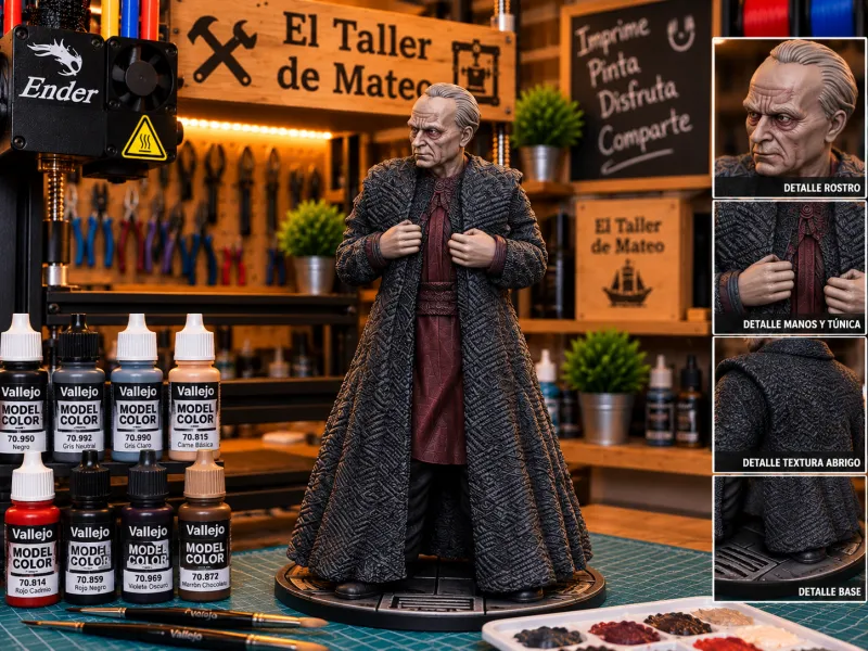 Palpatine con Túnica – El Taller de Mateo