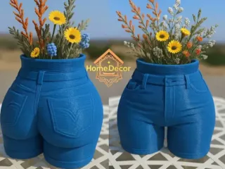 Jeans Planter