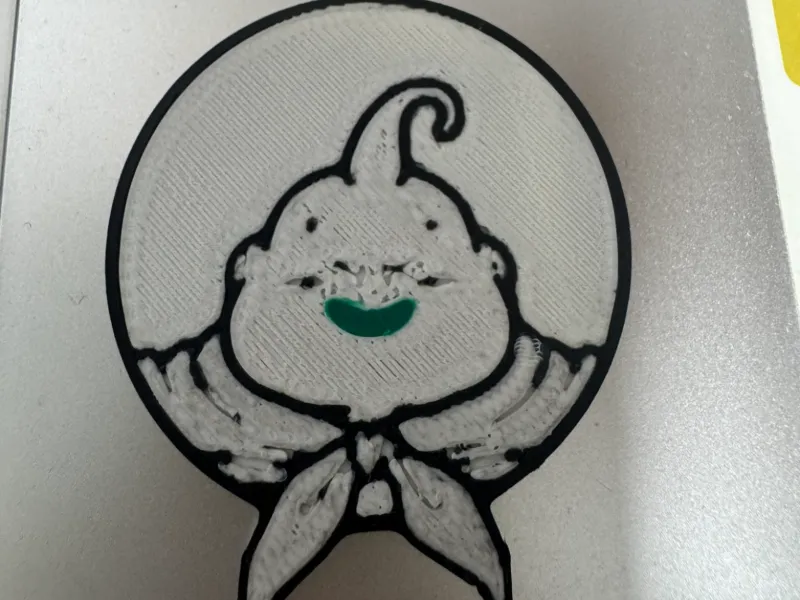 魔人布欧钥匙扣