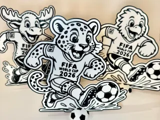 Conjunto de Mascotes da Copa do Mundo FIFA 2026