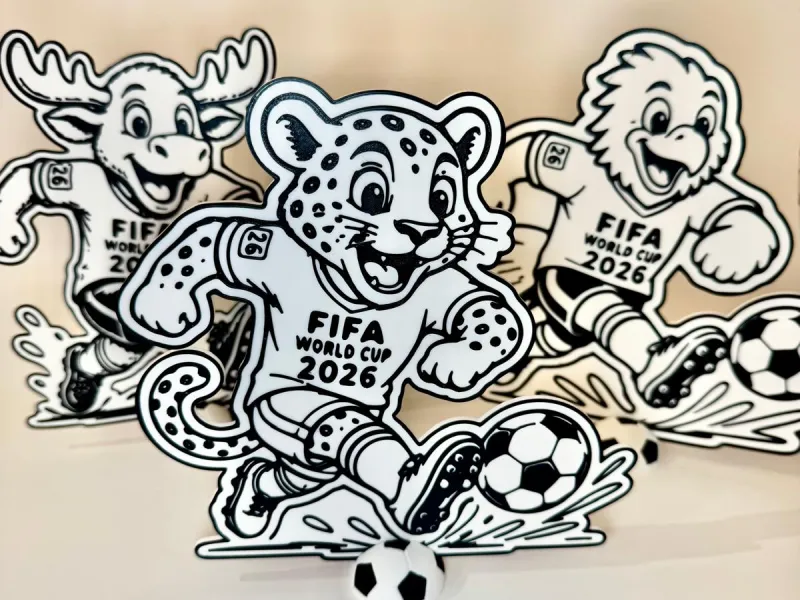 FIFA WM 2026 Maskottchen-Set