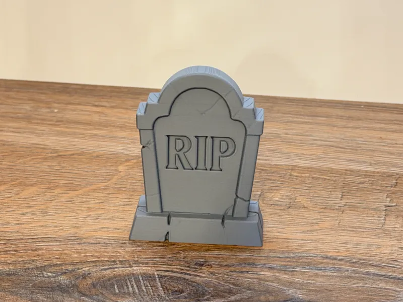 🪦 RIP 墓石 – ハロウィンデコレーション