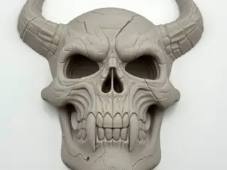 Evil Creature Skull