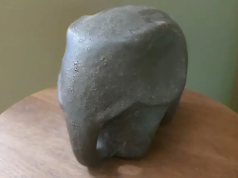 Elefante rotondo scansionato in 3D