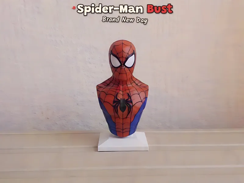 BUSTO DE SPIDER-MAN BRAND NEW DAY PELÍCULA 2026 [GRATIS]