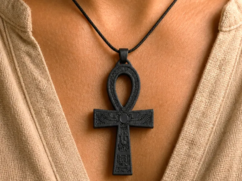 Egyptian Ankh Pendant Ancient Symbol Jewelry