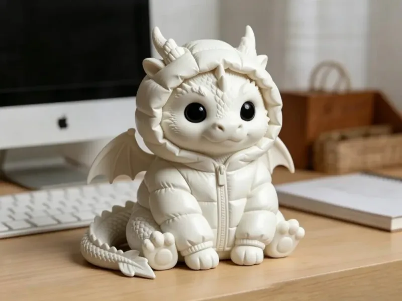 Puffer Jacket Dragon