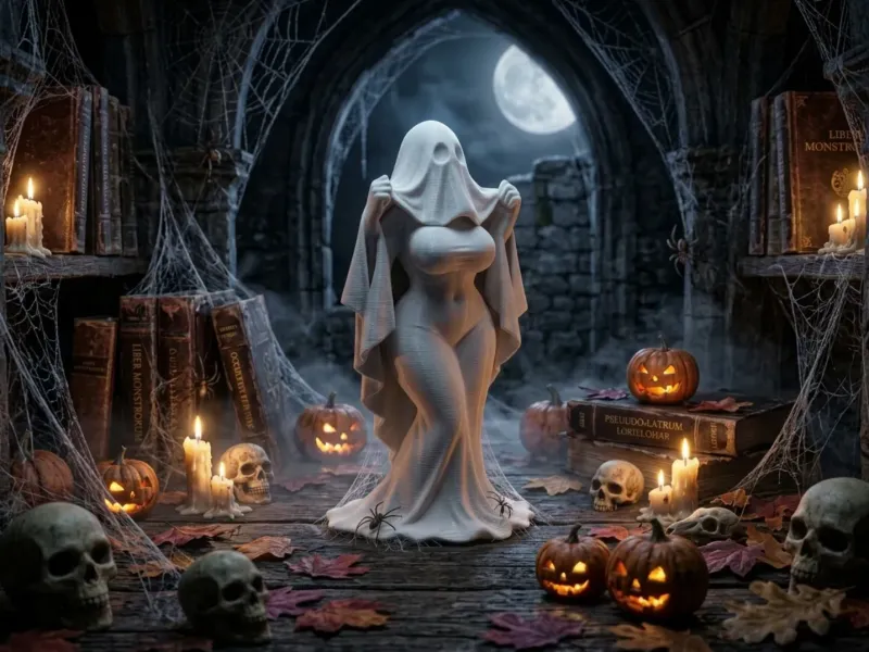 Fille fantôme sexy