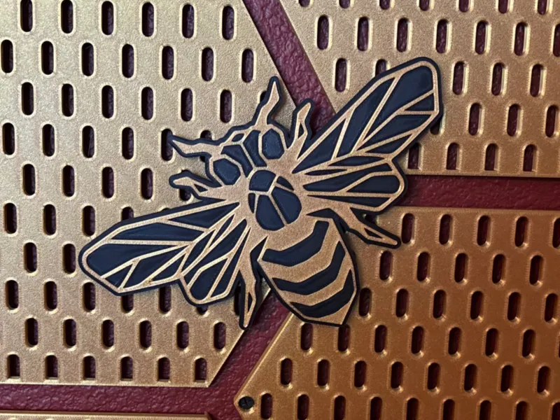 Abelha Decorativa Plana