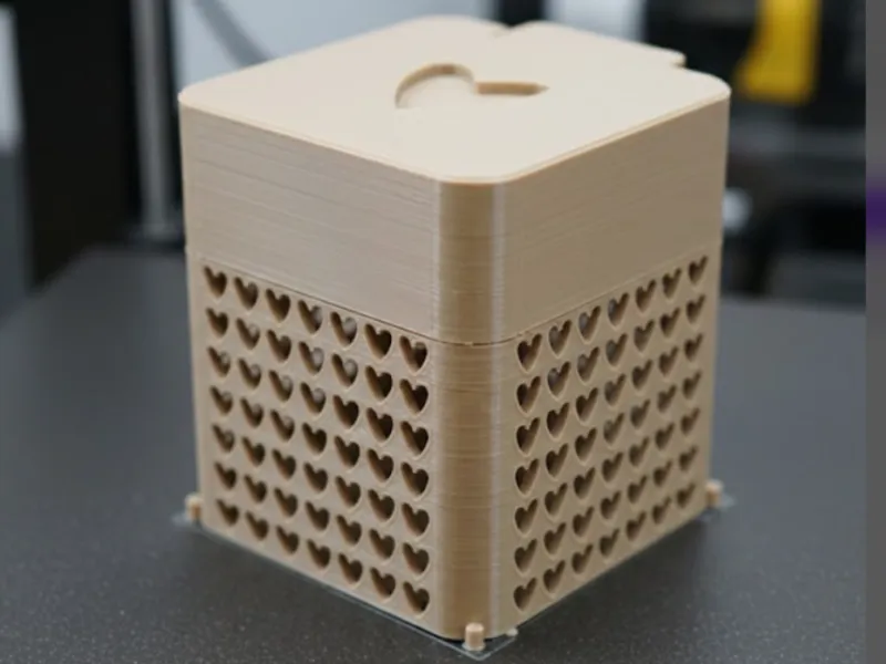 Heart Pattern Jewelry & Trinket Box