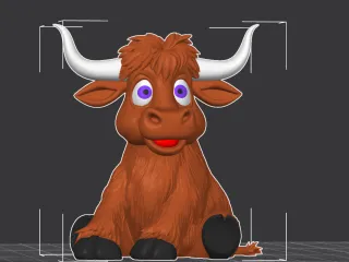 Jeff the Highland cow.